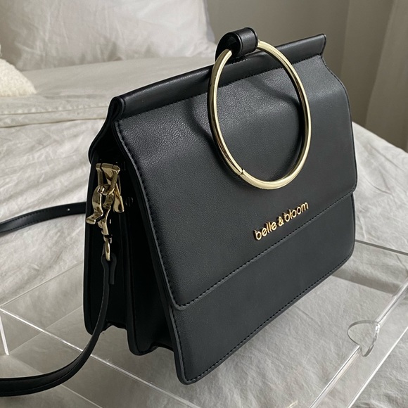 belle & bloom Handbags - BELLE & BLOOM black bag